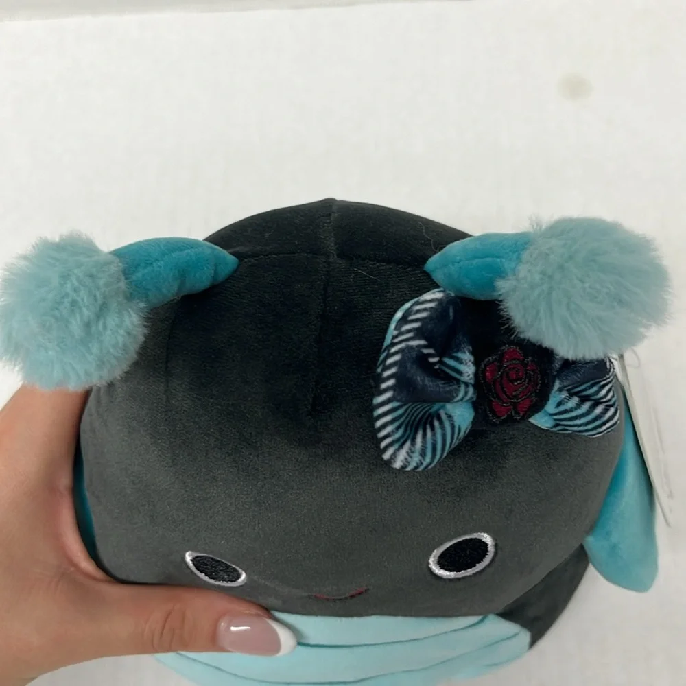 Squishmallows Celie goth grasshopper Plush 7” NWT FTM | cozy soft kawaii